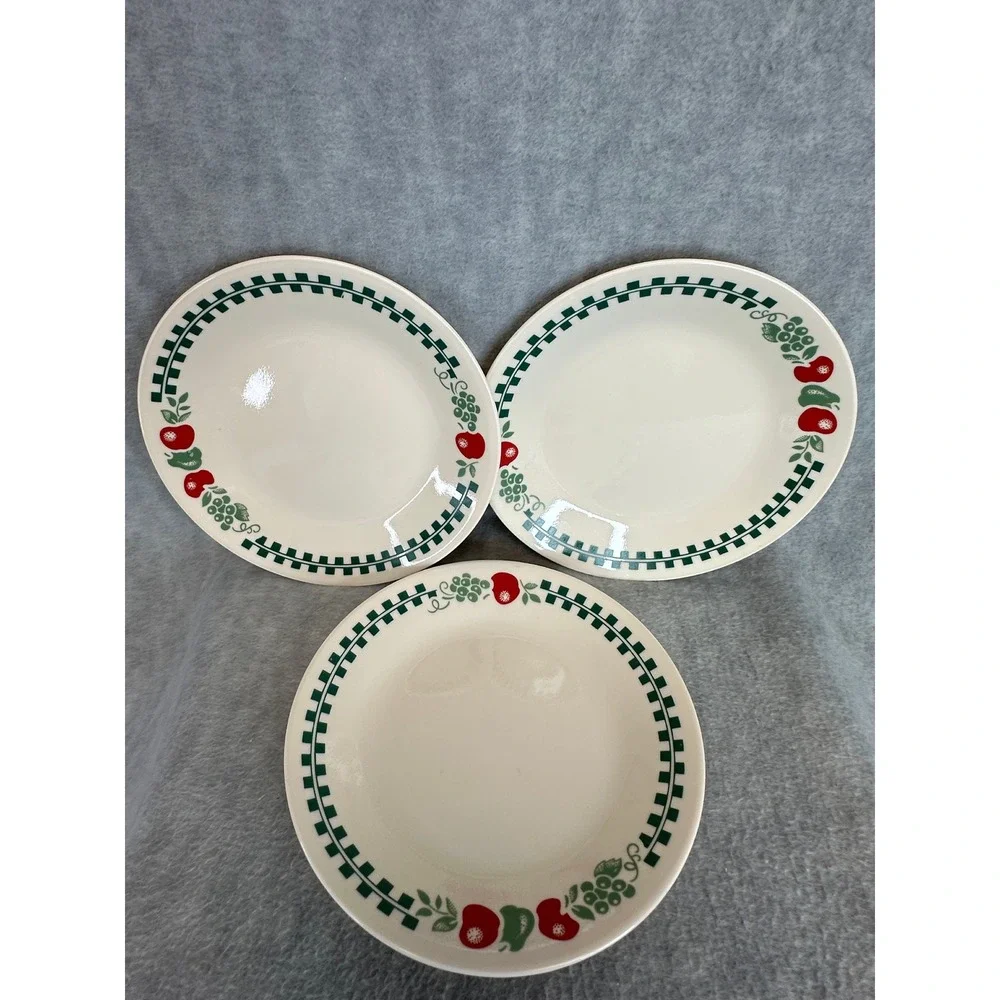 Vintage Corelle By Corning FARM FRESH‎ Pattern 6-3/4